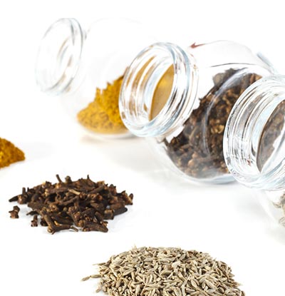 Add spices to food