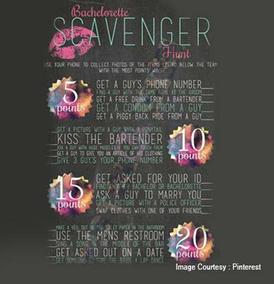 Scavenger hunt game