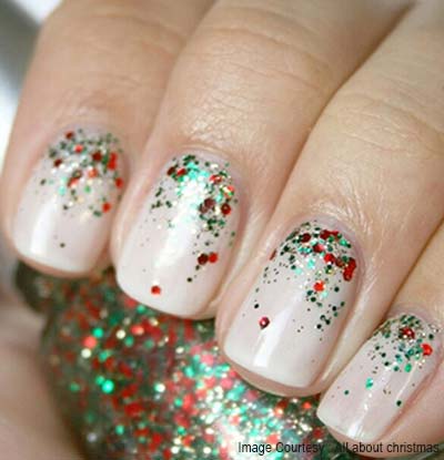 Glittered Nails