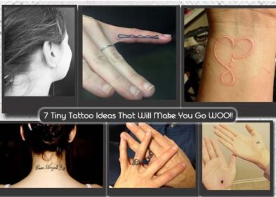 7 Tiny Tattoo Ideas That Will Make You Go WOO!!