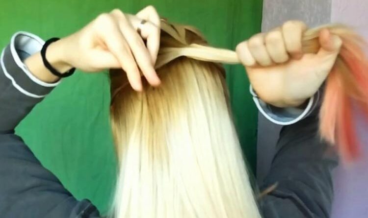 Pull Through Ponytail Hairstyle