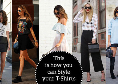 How to Style T-Shirts – Try Out These 7 Genius Ways