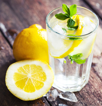 Lemon water