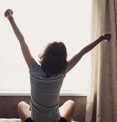 Wake up early