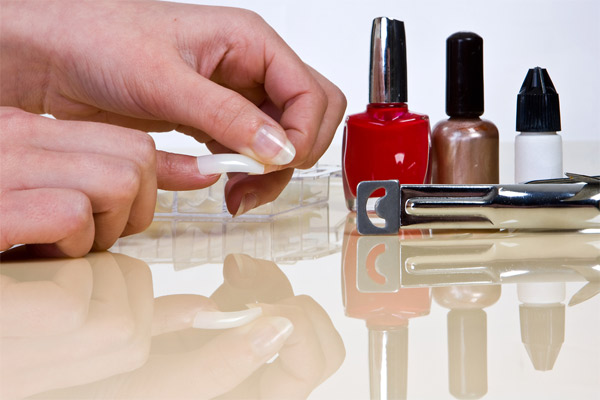 Nail Glue And a Teabag