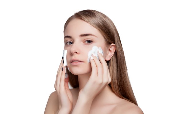how to clean pimple area