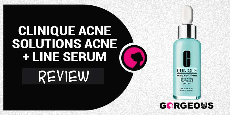 clinique acne solutions line correcting serum