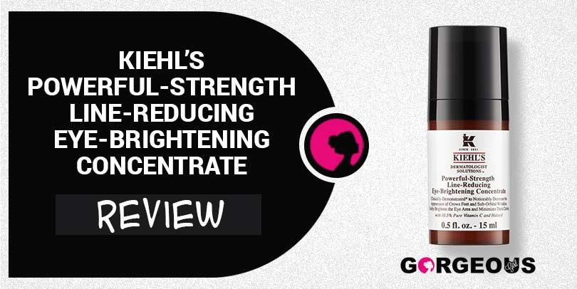 kiehl's powerful strength line reducing eye cream review