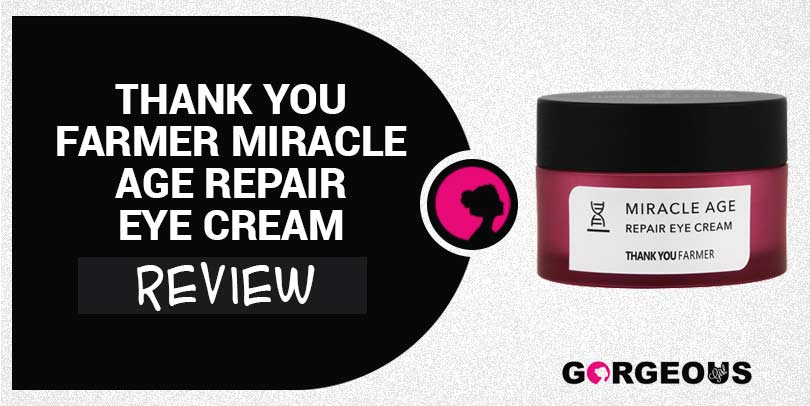 thank you farmer miracle age eye cream
