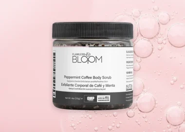 Flawless Bloom Peppermint Coffee Body Scrub Review: Can This Scrub Transform Rough Skin into Smooth Radiance?