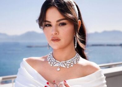 Selena Gomez Stuns with Short Tomato Red Nails at Cannes