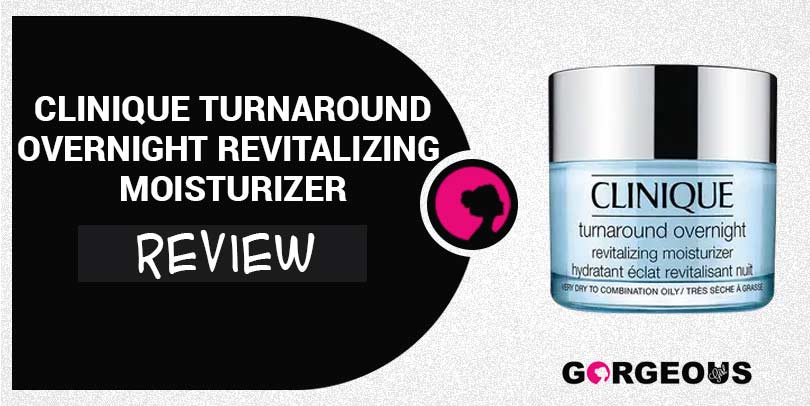 clinique turnaround overnight moisturizer